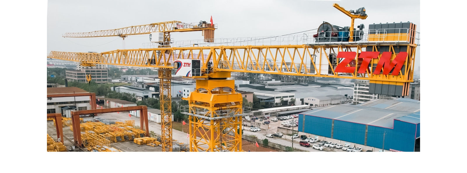quality Flat Top Tower Crane factory